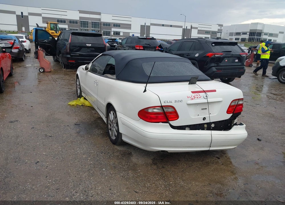 2003 MERCEDES-BENZ CLK 320 VIN: WDBLK65G53T144029