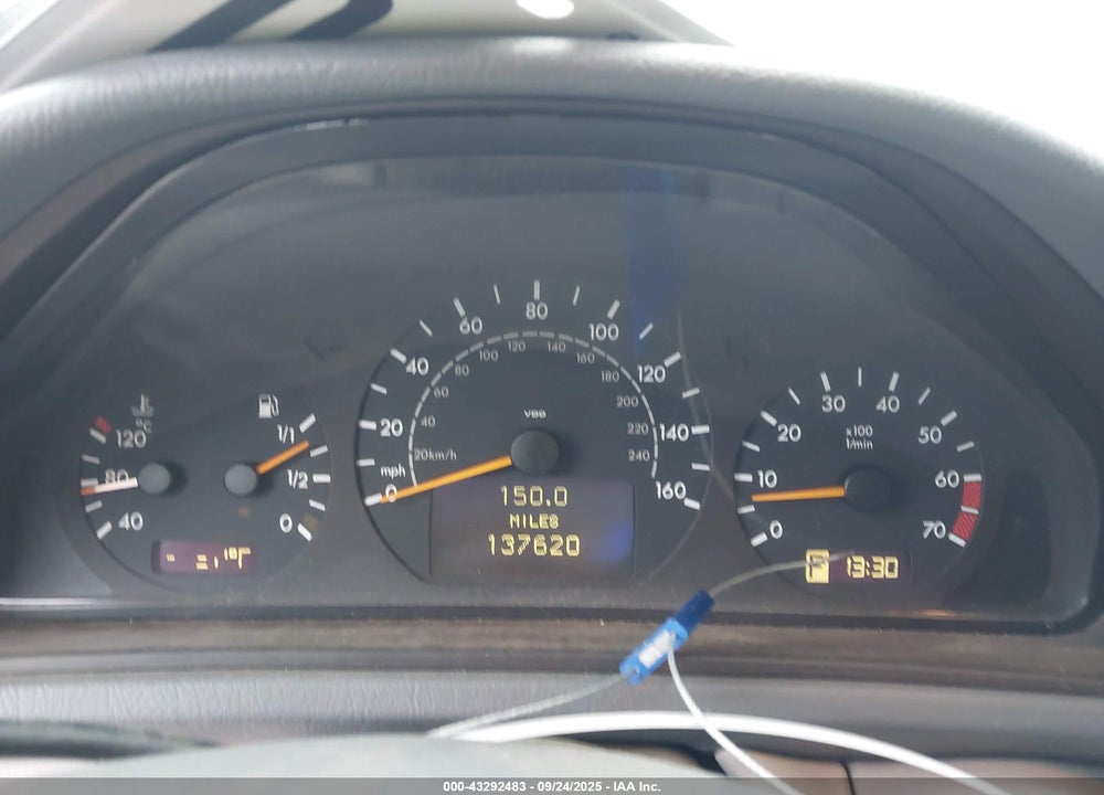 2003 MERCEDES-BENZ CLK 320 VIN: WDBLK65G53T144029
