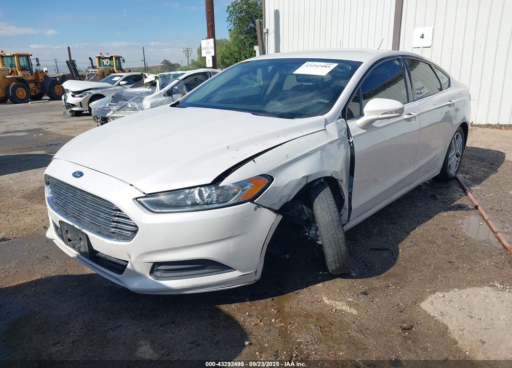 2016 FORD FUSION SE VIN: 3FA6P0H7XGR247209