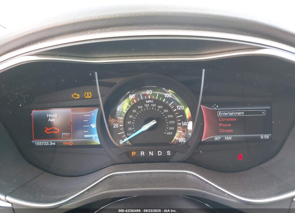 2016 FORD FUSION SE VIN: 3FA6P0H7XGR247209