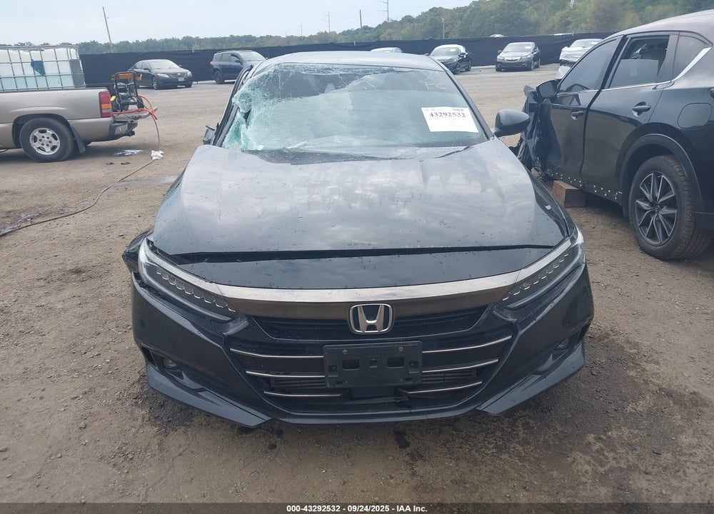 2021 HONDA ACCORD VIN: 1HGCV1F32MA110555