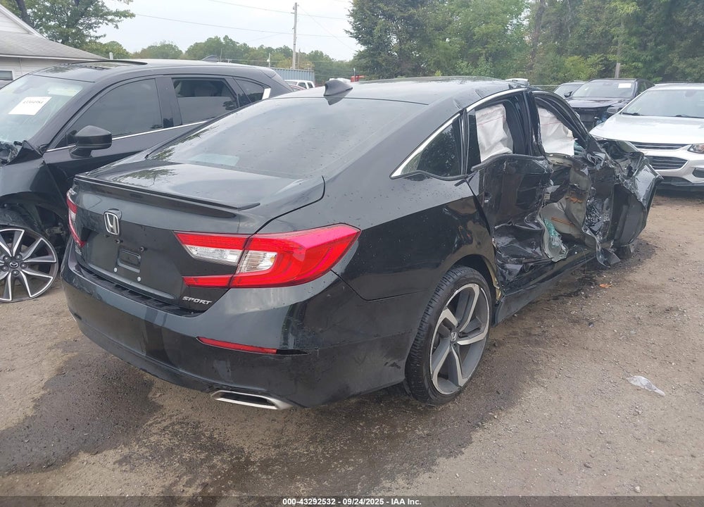 2021 HONDA ACCORD VIN: 1HGCV1F32MA110555