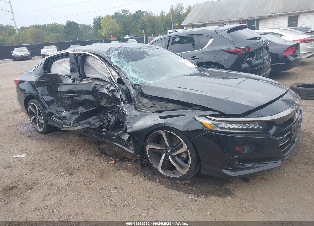 2021 HONDA ACCORD VIN: 1HGCV1F32MA110555