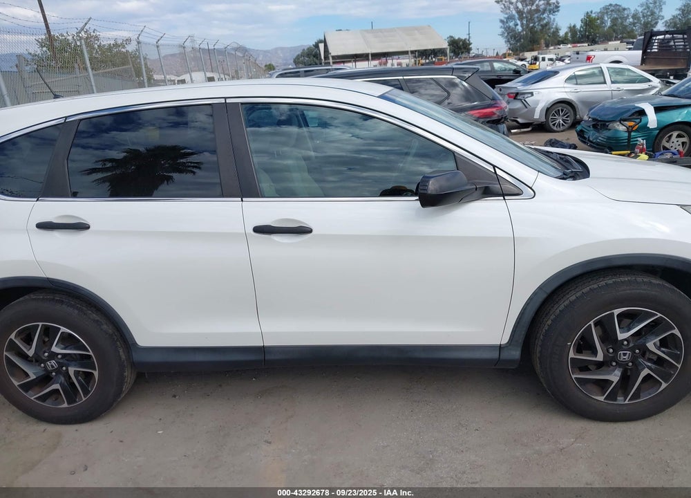2016 HONDA CR-V VIN: 5J6RM3H43GL029077