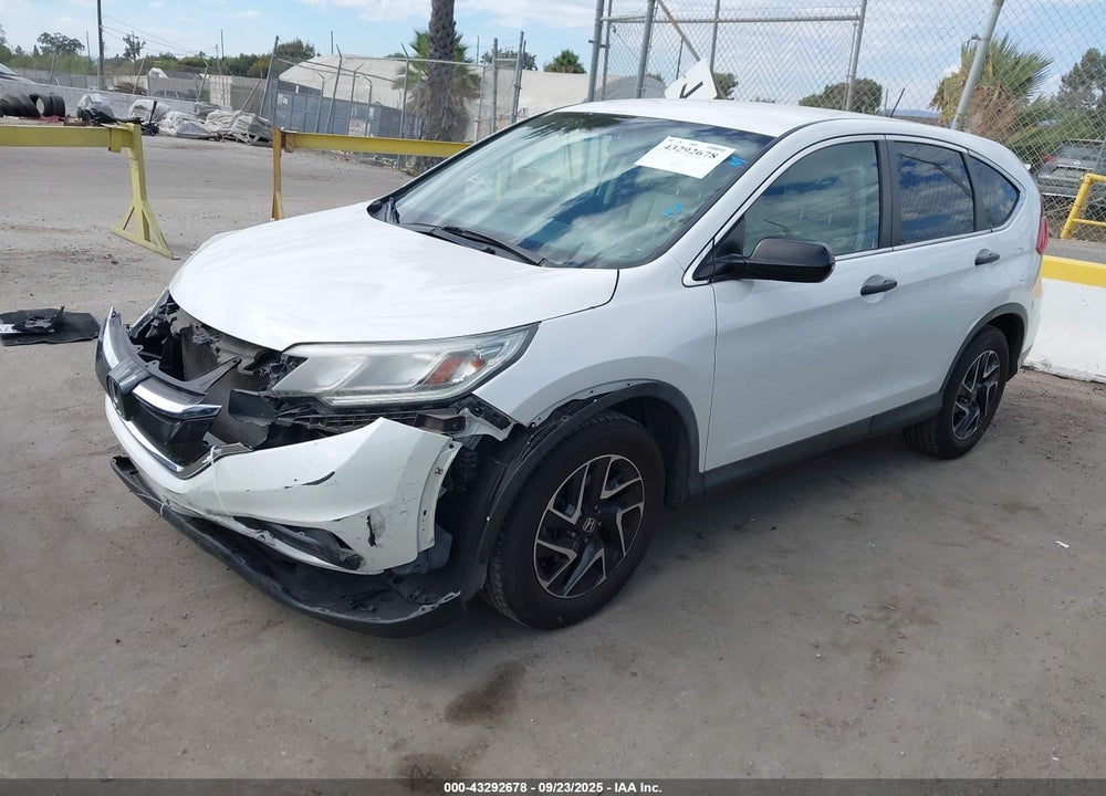 2016 HONDA CR-V VIN: 5J6RM3H43GL029077