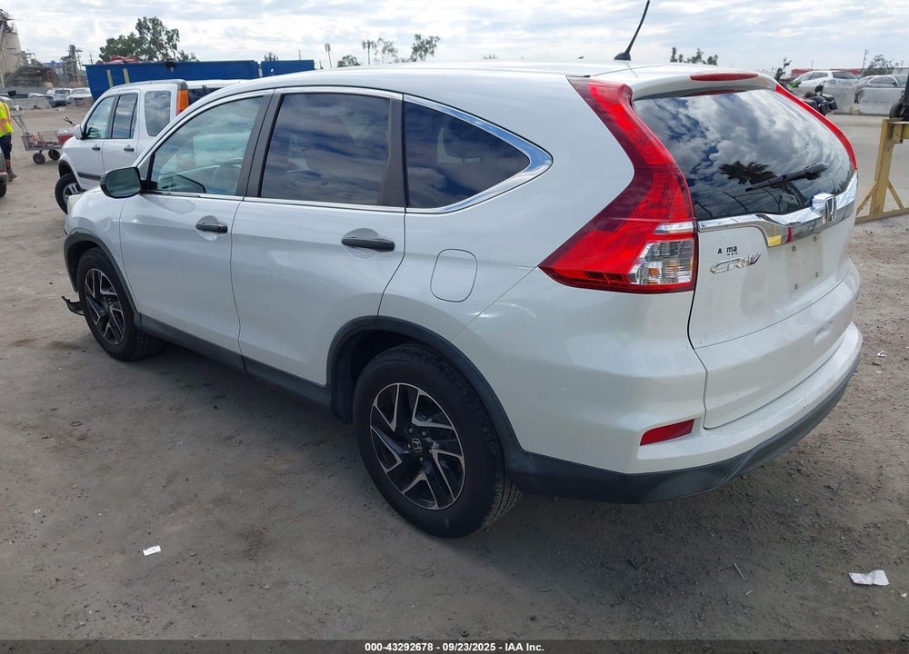2016 HONDA CR-V VIN: 5J6RM3H43GL029077