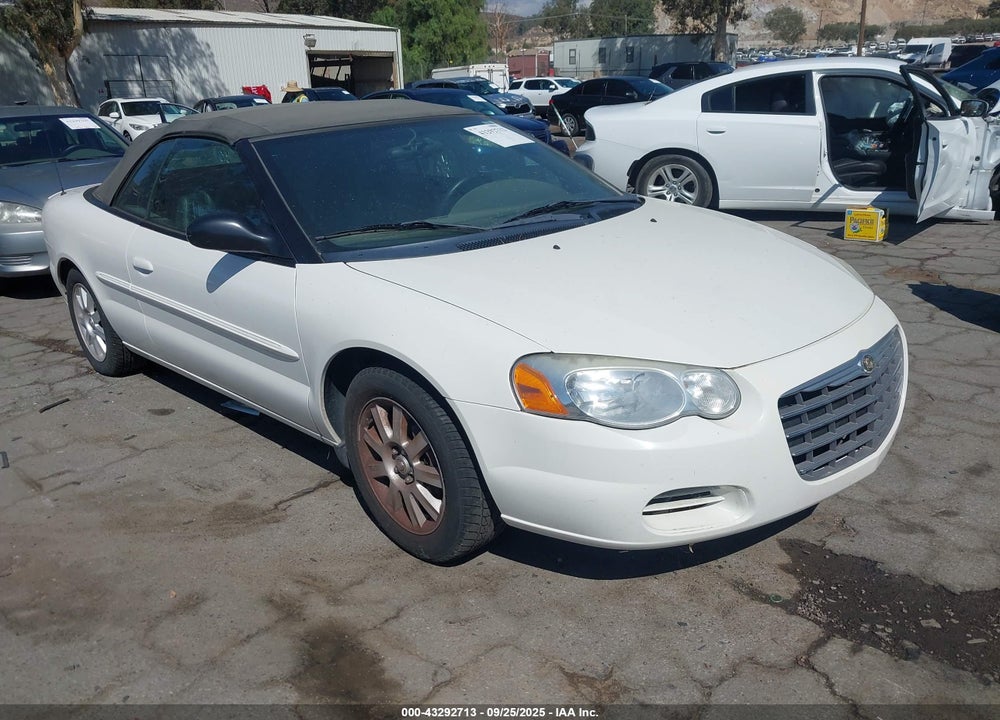 2005 CHRYSLER SEBRING GTC VIN: 1C3EL75R85N652635