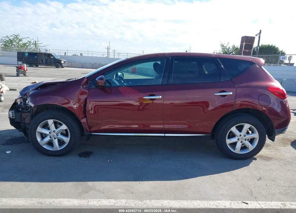 2010 NISSAN MURANO VIN: JN8AZ1MW5AW126422