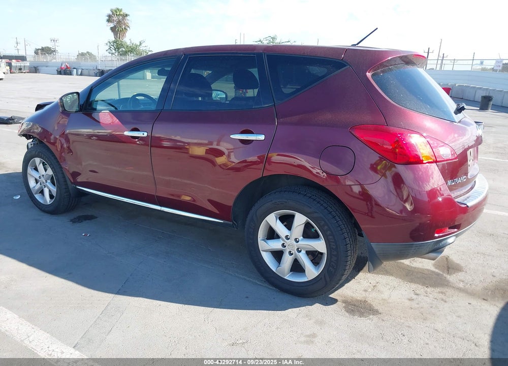 2010 NISSAN MURANO VIN: JN8AZ1MW5AW126422