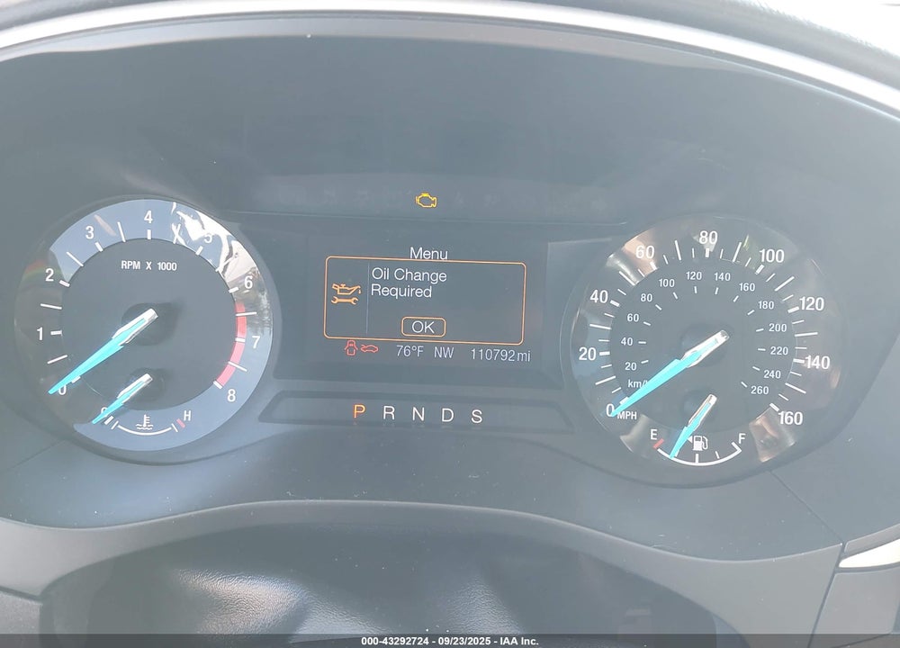 2013 FORD FUSION VIN: 3FA6P0HR1DR184594