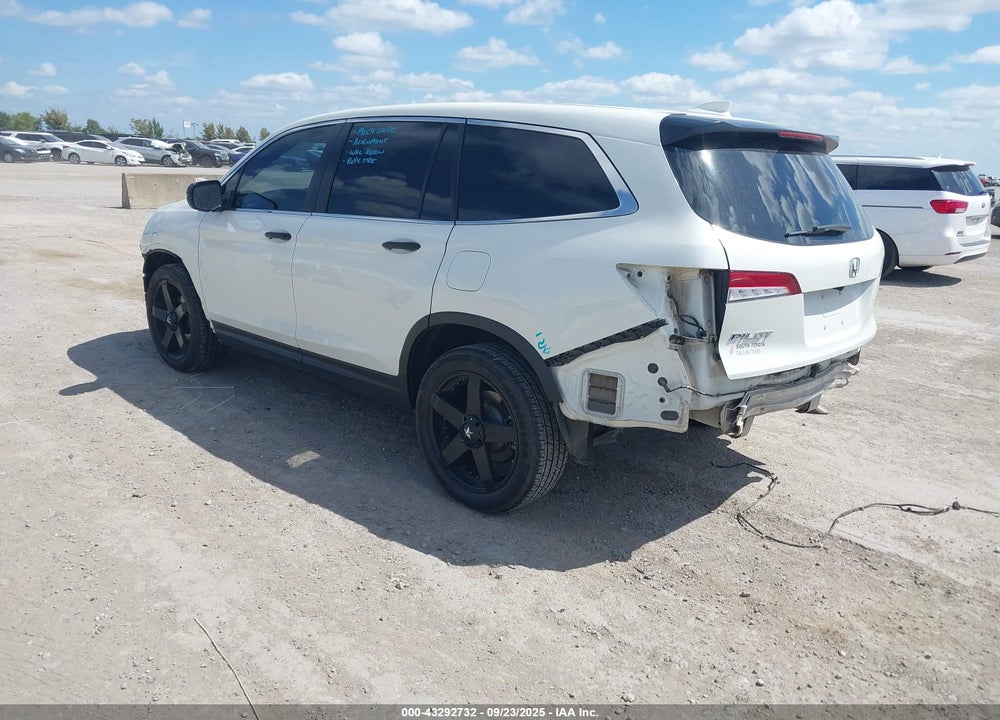 2019 HONDA PILOT VIN: 5FNYF5H15KB024312