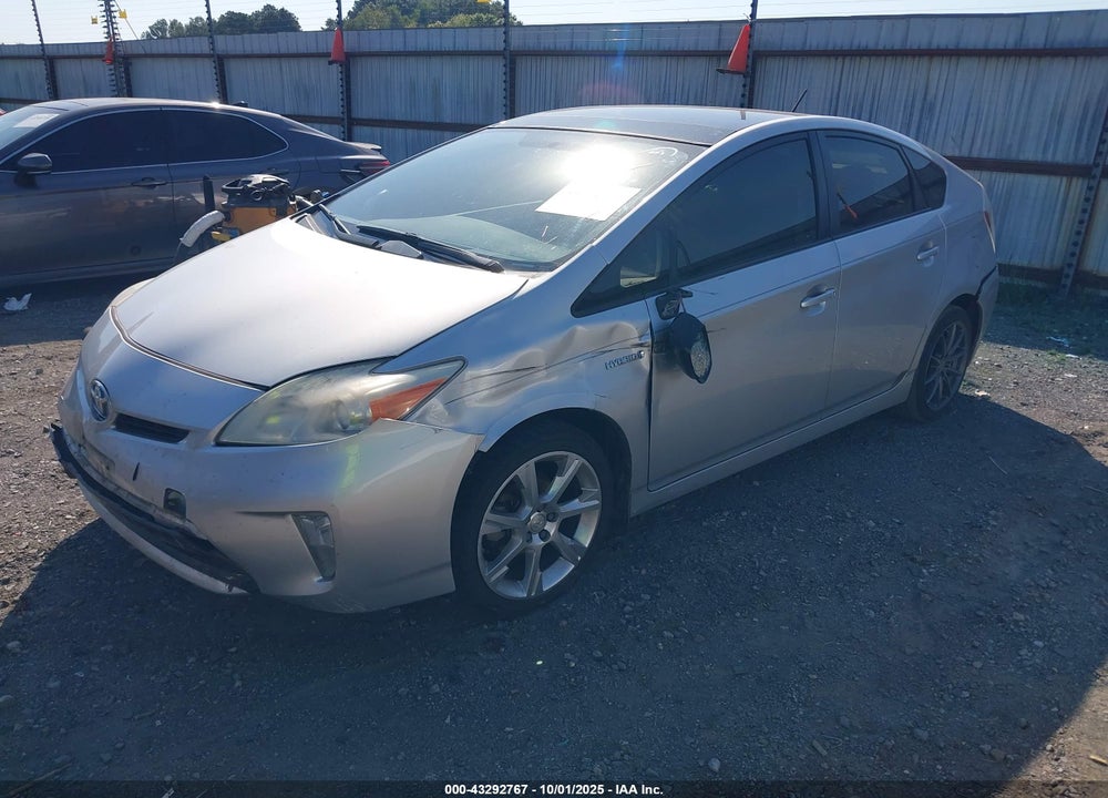 2013 TOYOTA PRIUS THREE VIN: JTDKN3DU6D1707242