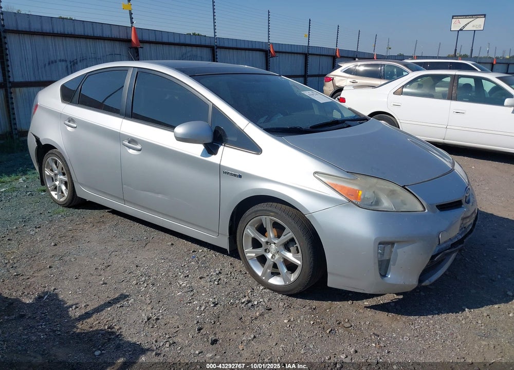 2013 TOYOTA PRIUS THREE VIN: JTDKN3DU6D1707242