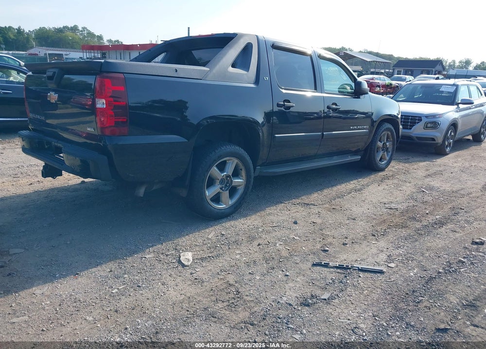 2007 CHEVROLET AVALANCHE 1500 LT VIN: 3GNFK12387G306958