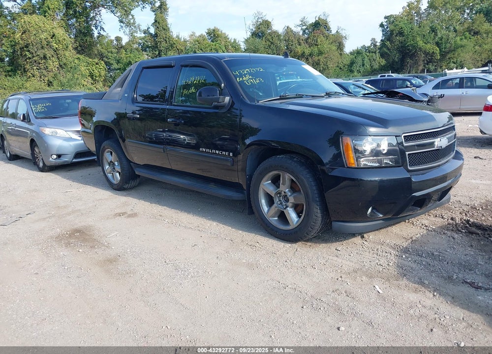 2007 CHEVROLET AVALANCHE 1500 LT VIN: 3GNFK12387G306958
