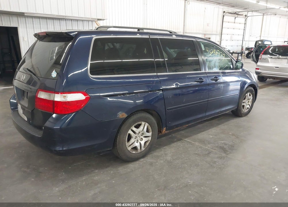 2006 HONDA ODYSSEY VIN: 5FNRL38486B067236