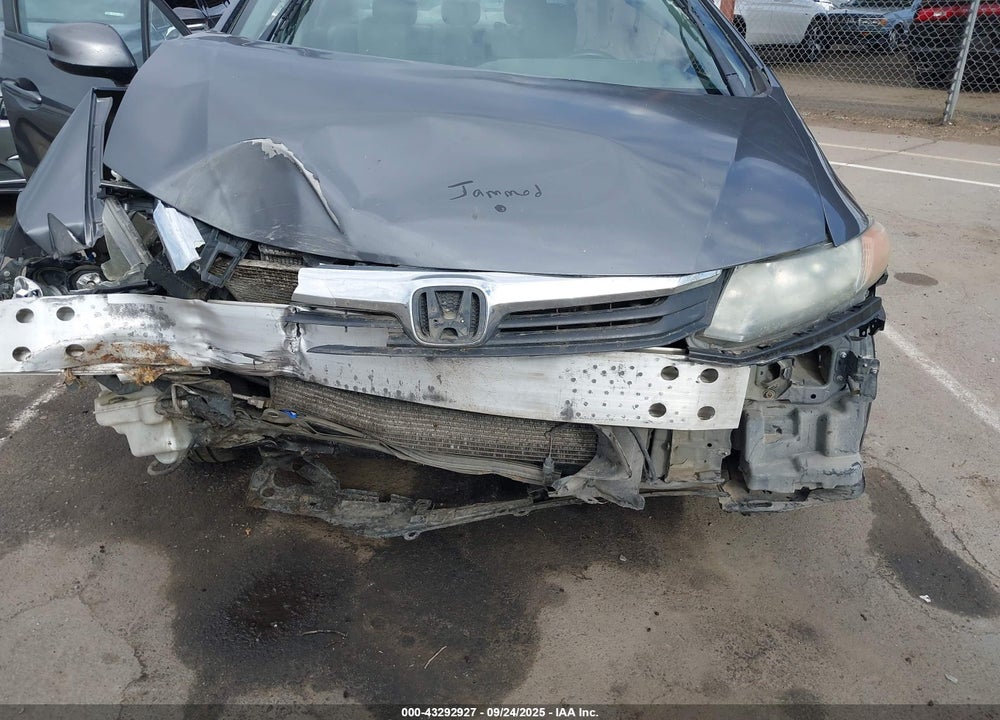 2012 HONDA CIVIC EX-L VIN: 19XFB2F9XCE305779