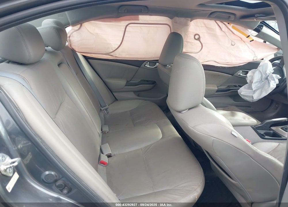 2012 HONDA CIVIC EX-L VIN: 19XFB2F9XCE305779