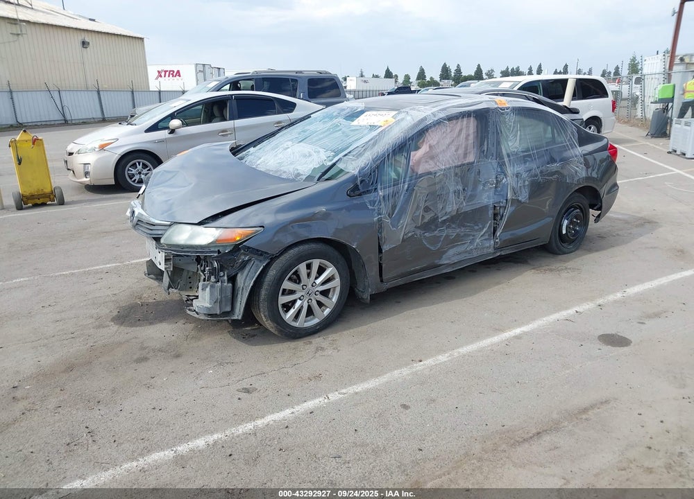 2012 HONDA CIVIC EX-L VIN: 19XFB2F9XCE305779