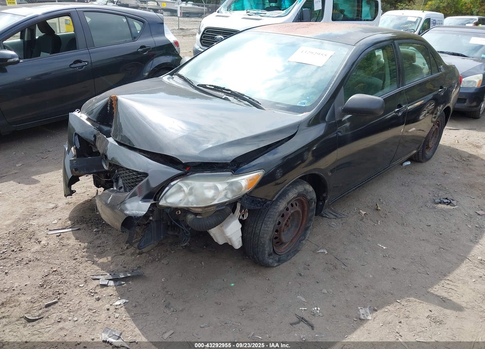 2009 TOYOTA COROLLA VIN: 2T1BU40E29C021533