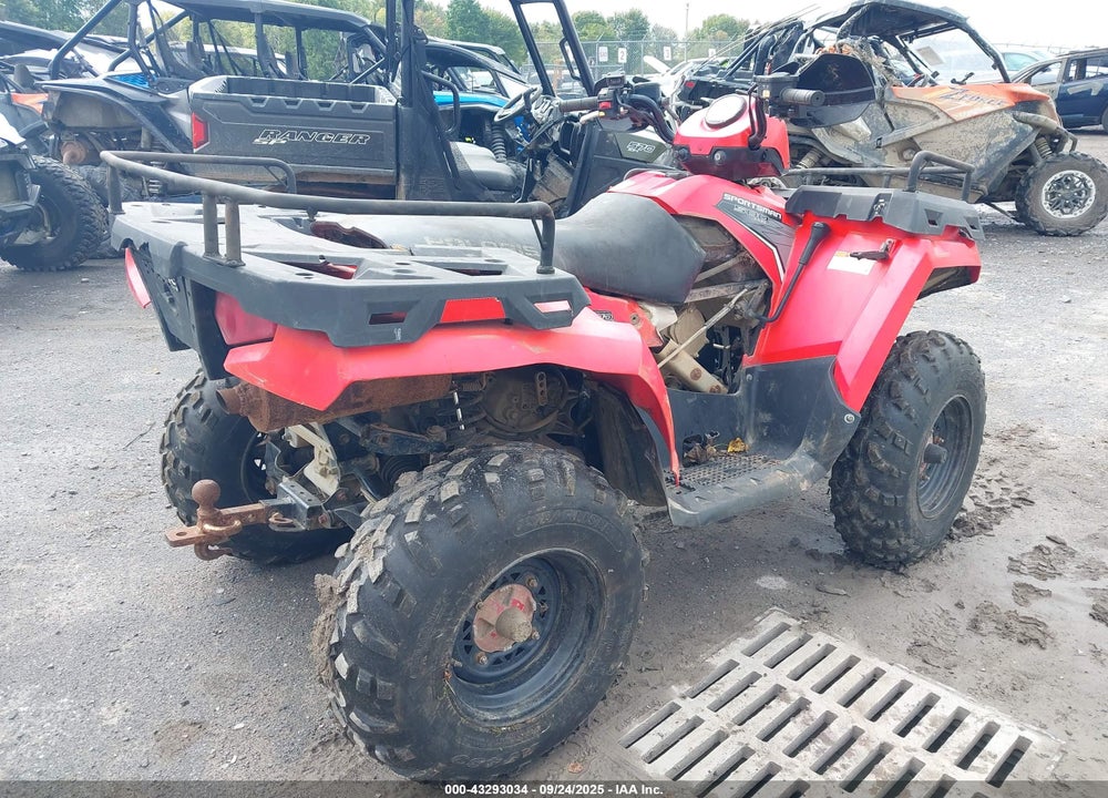 2012 POLARIS SPORTSMAN 500 H.O. VIN: 4XAMH50A3CA539797