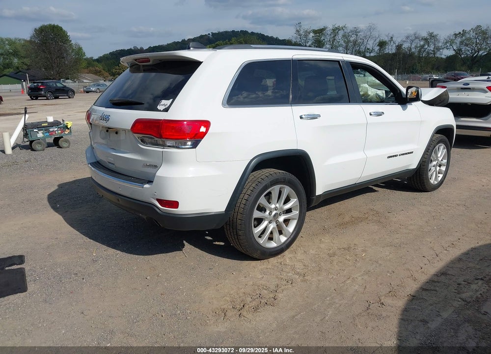 2017 JEEP GRAND CHEROKEE LIMITED 4X4 VIN: 1C4RJFBG0HC683698