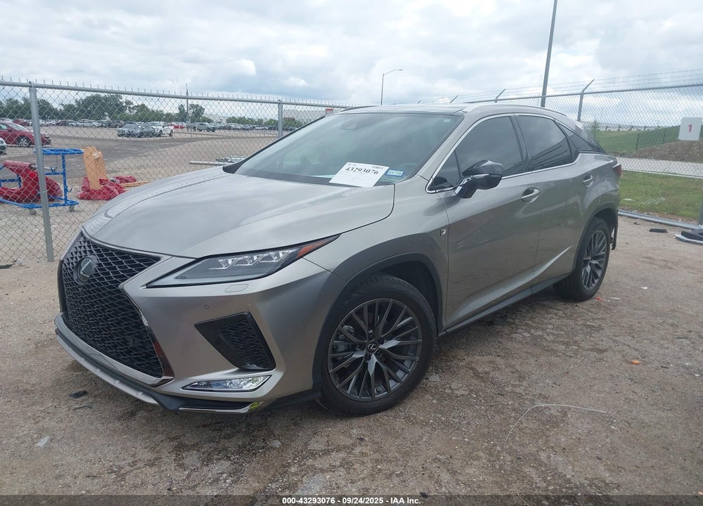 2022 LEXUS RX 350 F SPORT HANDLING VIN: 2T2YZMDA6NC327739