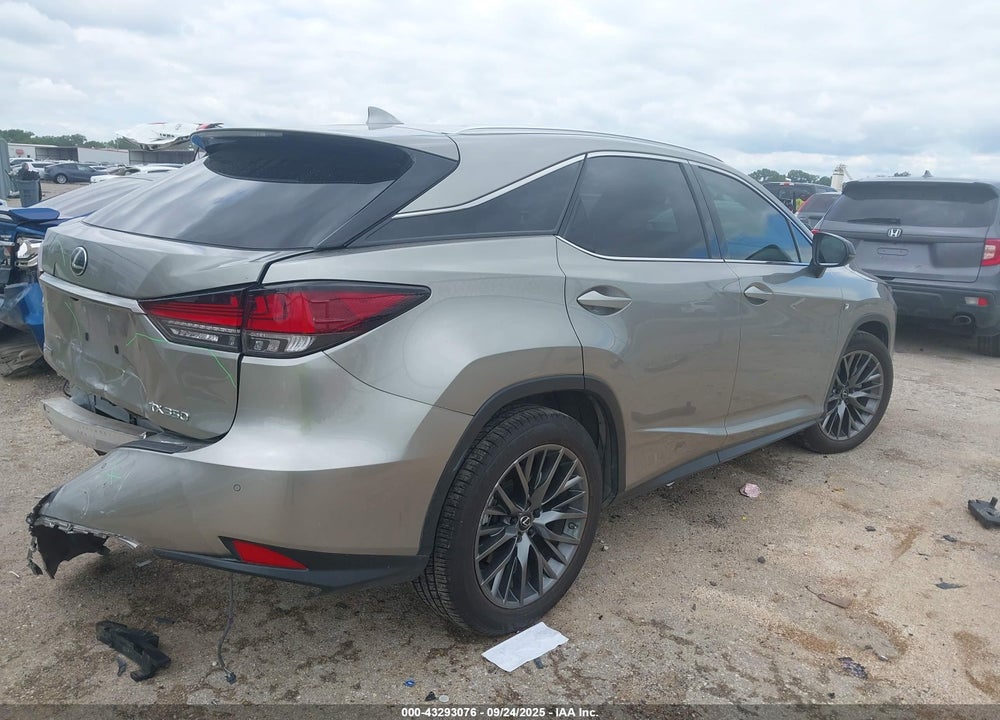 2022 LEXUS RX 350 F SPORT HANDLING VIN: 2T2YZMDA6NC327739