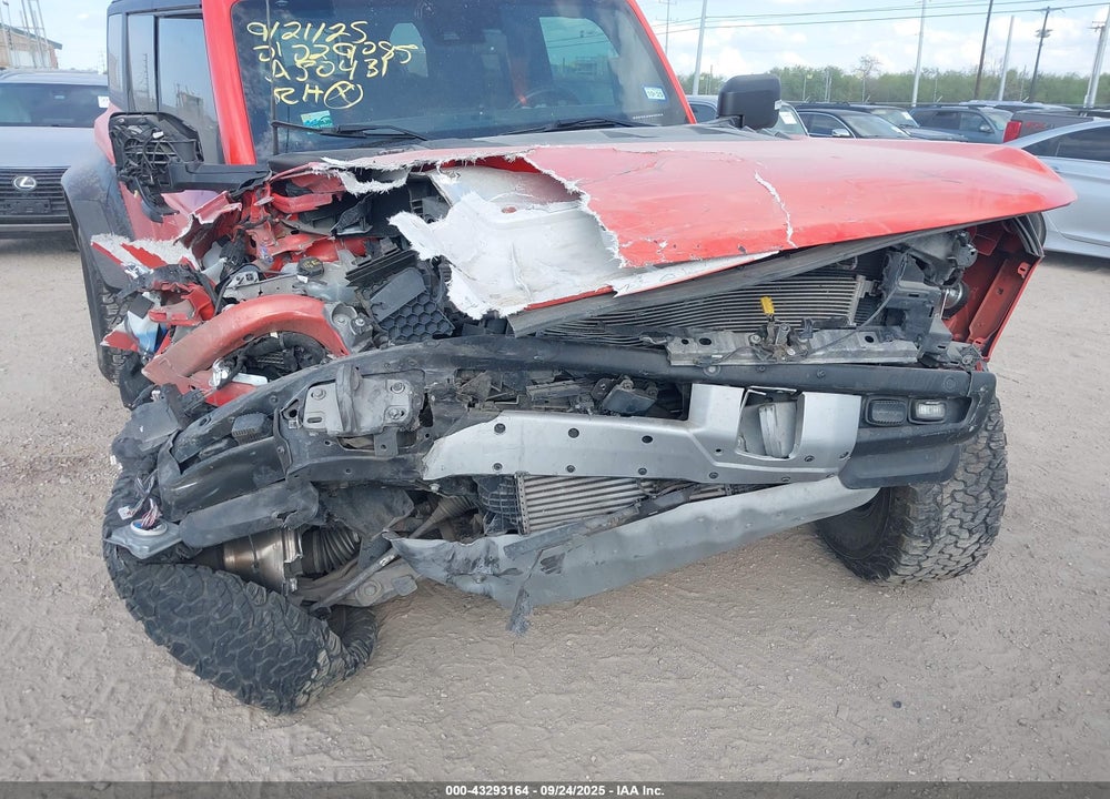 2022 FORD BRONCO VIN: 1FMEE5JR7NLA50431