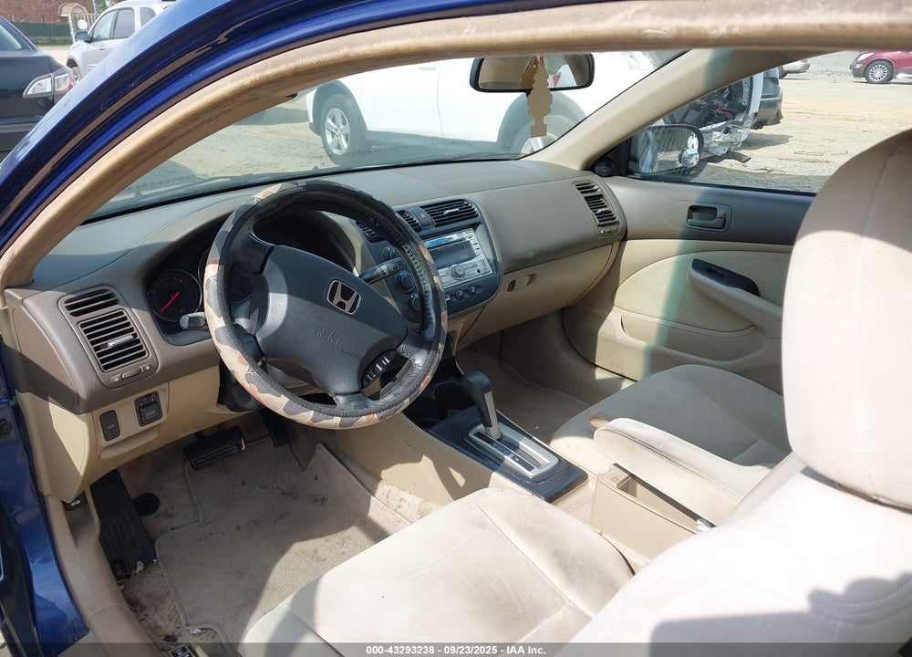 2005 HONDA CIVIC LX VIN: 1HGEM22545L054536