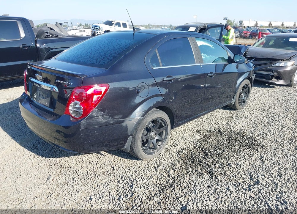 2013 CHEVROLET SONIC VIN: 1G1JC5SG5D4110763