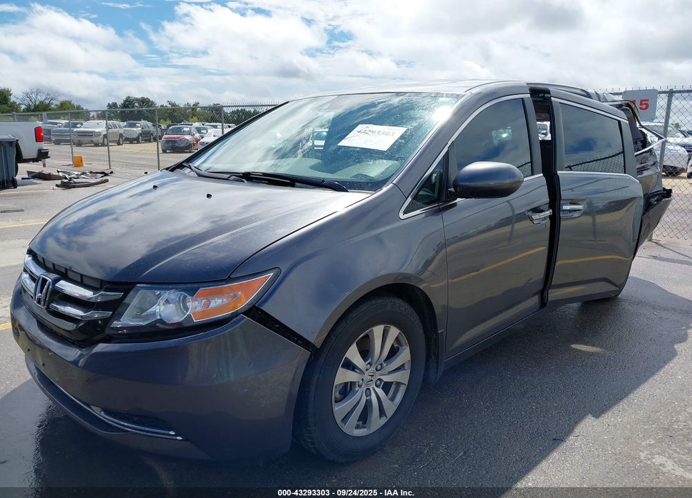 2015 HONDA ODYSSEY EX-L VIN: 5FNRL5H65FB046096