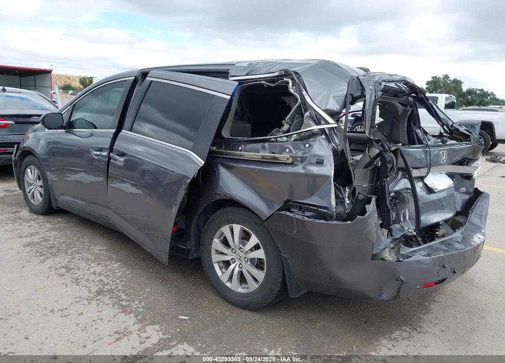 2015 HONDA ODYSSEY EX-L VIN: 5FNRL5H65FB046096