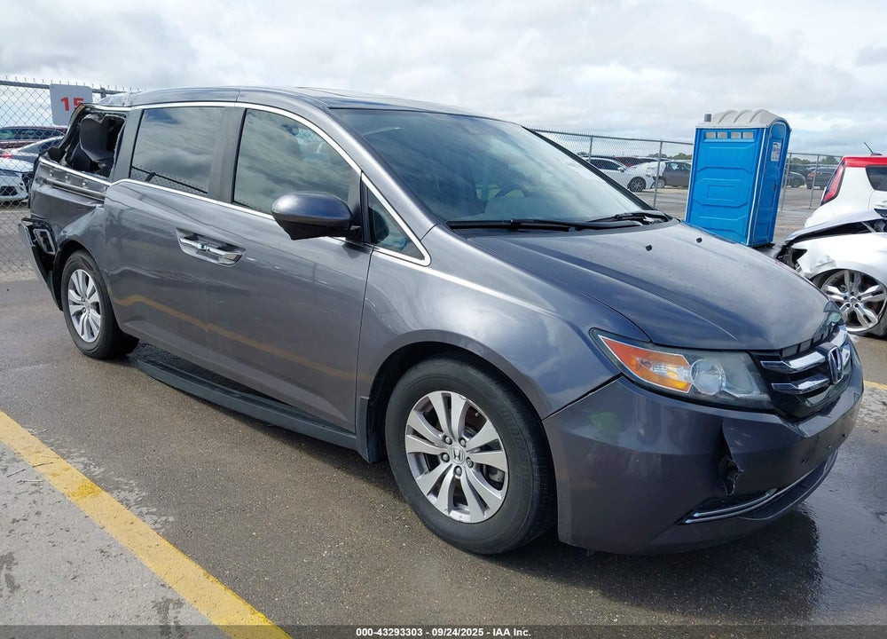 2015 HONDA ODYSSEY EX-L VIN: 5FNRL5H65FB046096