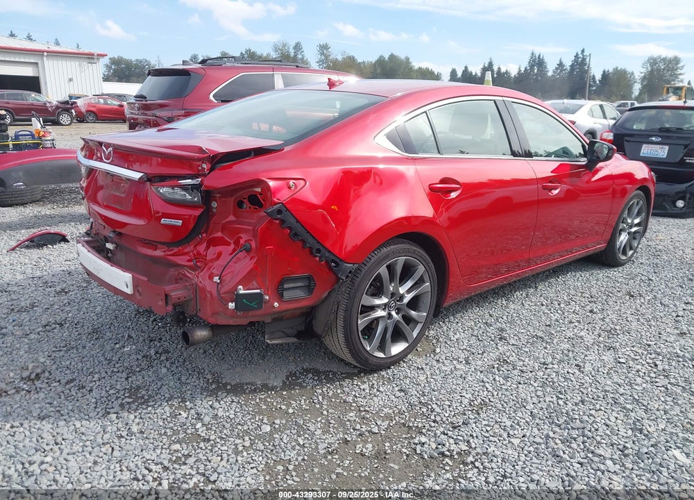 2016 MAZDA 6 I GRAND TOURING VIN: JM1GJ1W59G1488082