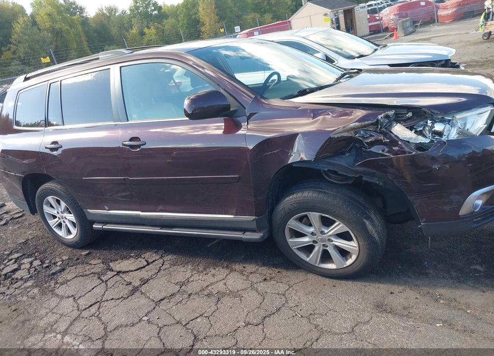 2012 TOYOTA HIGHLANDER SE V6 VIN: 5TDBK3EH1CS121916