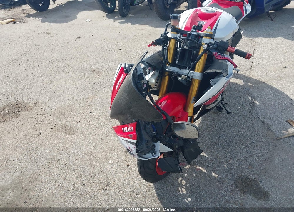 2012 YAMAHA YZFR6 VIN: JYARJ16E0CA025763