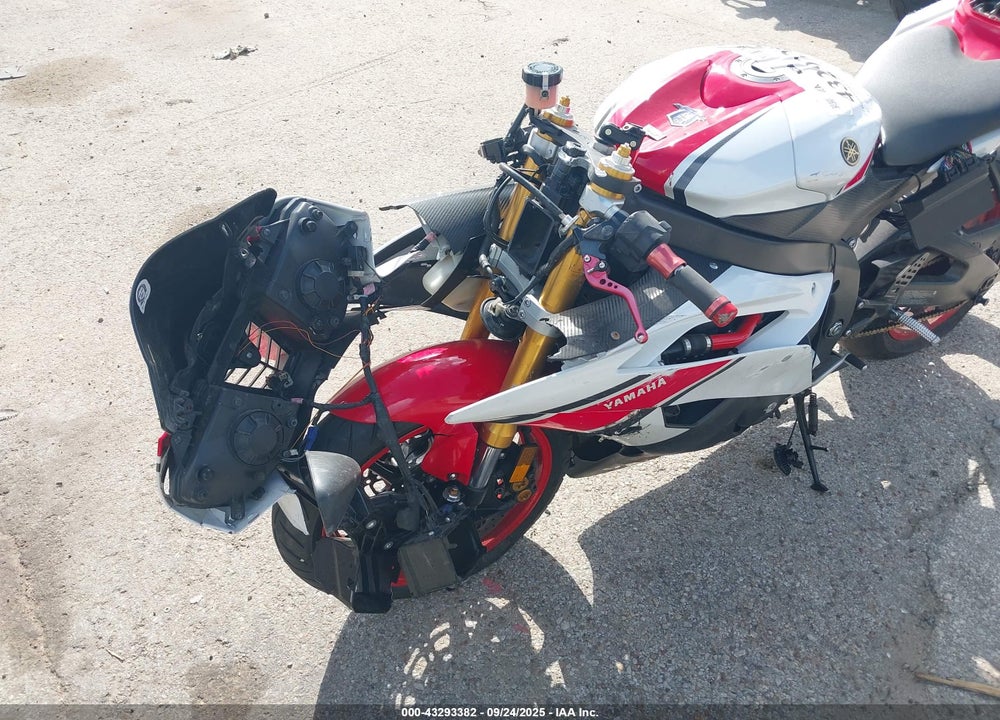 2012 YAMAHA YZFR6 VIN: JYARJ16E0CA025763