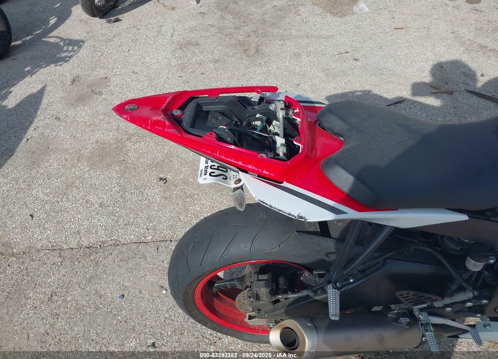 2012 YAMAHA YZFR6 VIN: JYARJ16E0CA025763