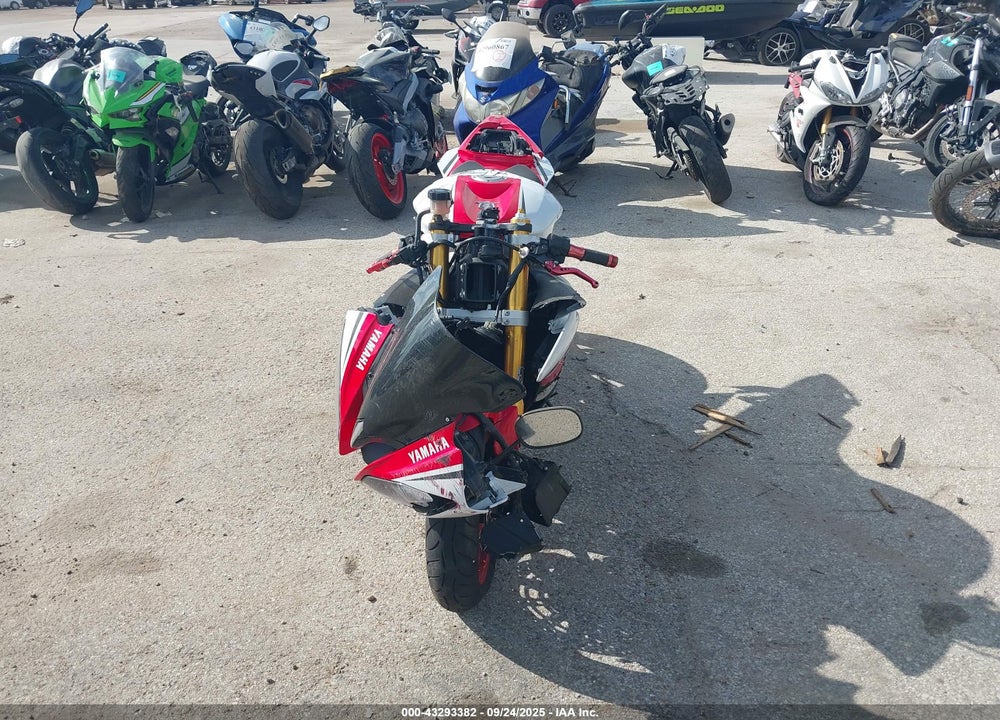 2012 YAMAHA YZFR6 VIN: JYARJ16E0CA025763