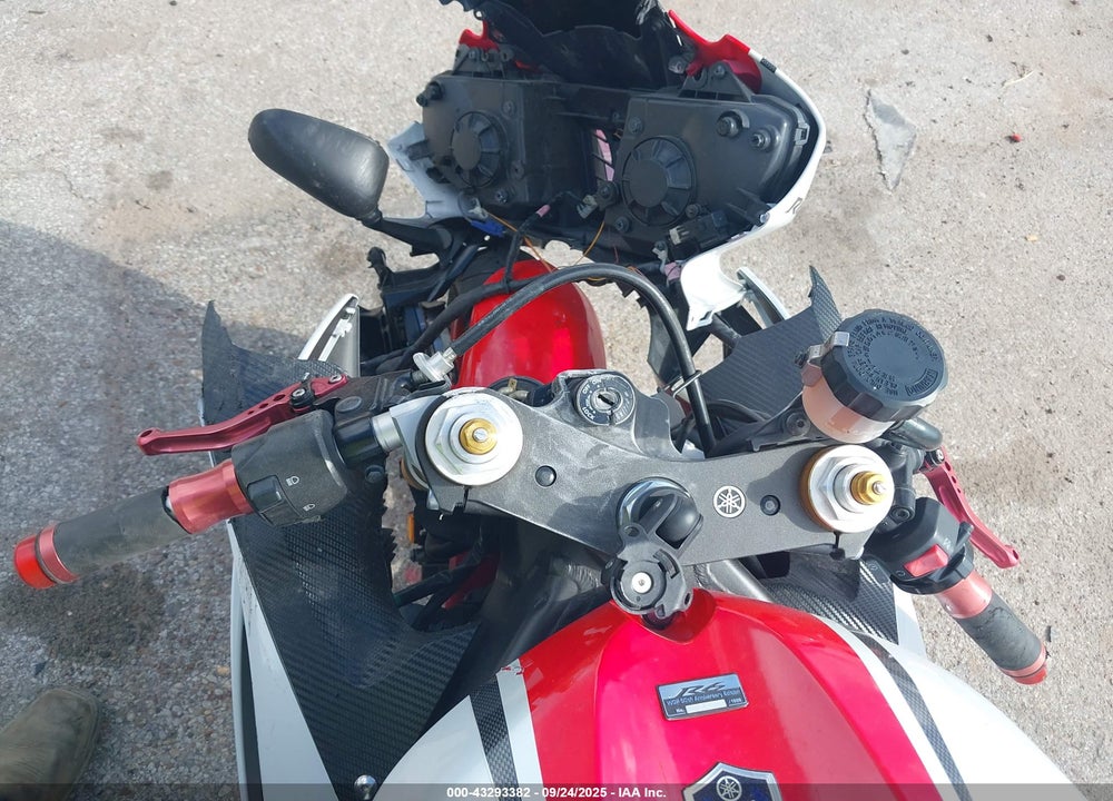 2012 YAMAHA YZFR6 VIN: JYARJ16E0CA025763