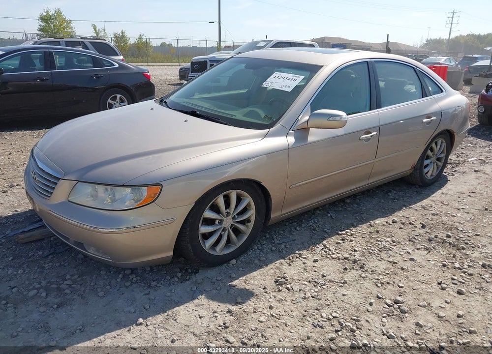 2008 HYUNDAI AZERA VIN: KMHFC46F18A258310