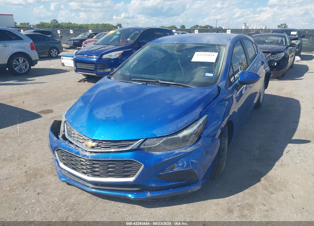 2018 CHEVROLET CRUZE LT AUTO VIN: 3G1BE6SM2JS655194