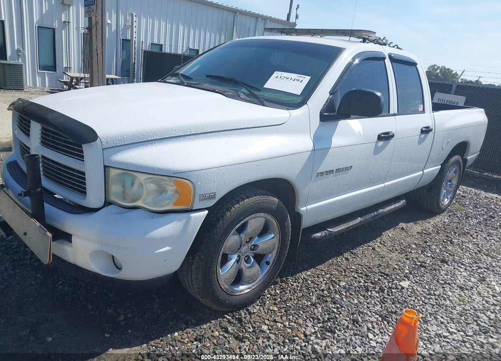 2003 DODGE RAM 1500 SLT/LARAMIE/ST VIN: 1D7HA18D83S260450
