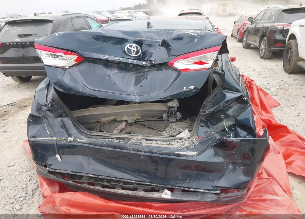 2020 TOYOTA CAMRY LE VIN: 4T1C11AK9LU979686