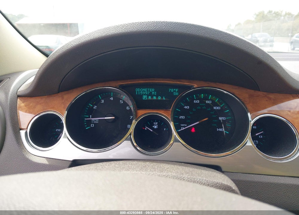 2012 BUICK ENCLAVE VIN: 5GAKRCED6CJ125421