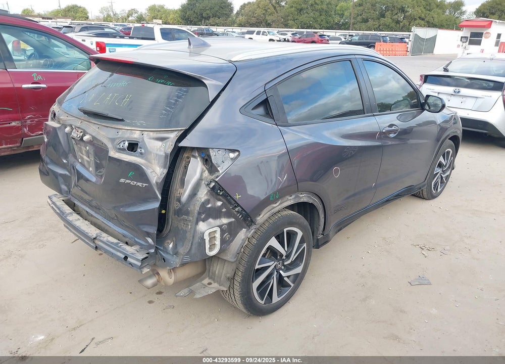 2019 HONDA HR-V SPORT VIN: 3CZRU5H1XKG704205