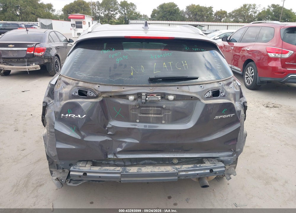 2019 HONDA HR-V SPORT VIN: 3CZRU5H1XKG704205