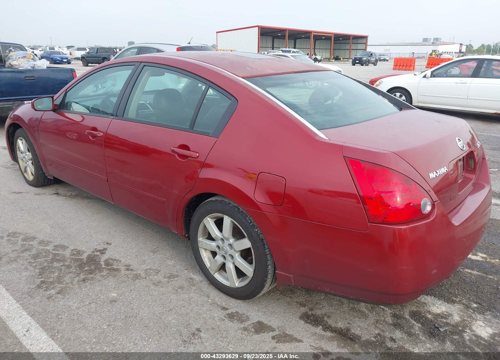 2006 NISSAN MAXIMA VIN: 1N4BA41E96C863447