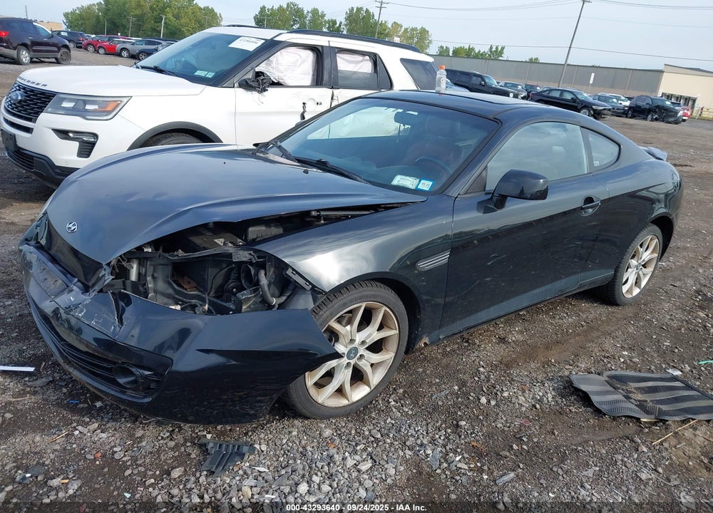 2008 HYUNDAI TIBURON GT/GT LIMITED/SE VIN: KMHHN66FX8U268394